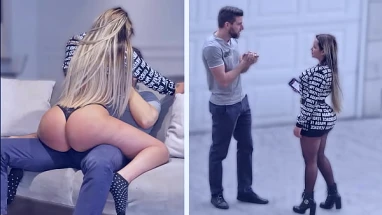 Big Booty Latina Gets Seduced And Fucked By Fake Modelling Agency Owner