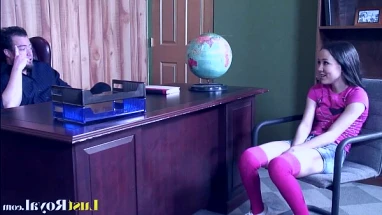 Petite cutie Amai Liu gets a bonking session