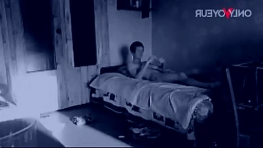 Homemade Voyeur. Teen couple passionate sex in a country house