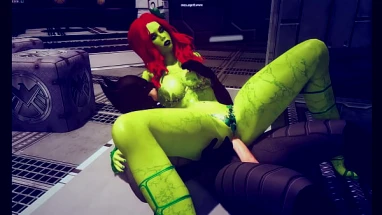 POISON IVY TAKING THAT BATDICK