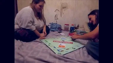 Fat Bitch Loses Monopoly Game and Gets Breeded as a result