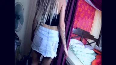 French Teen blonde fucked hard