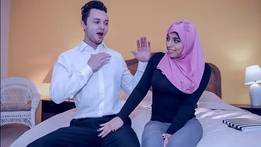 White Stepdad vs Ebony Stepdaughter and Her BFF Azaelia Noemie Bilas