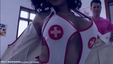 BUSTY NURSE KESHA ORTEGA Fucks in POV!