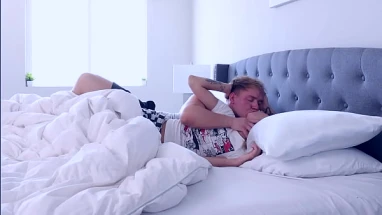 Passionate Morning Sex With Petite Girlfriend - Millie Morgan