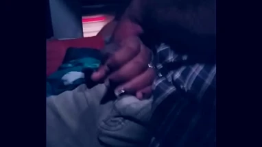 The fun of sucking cock standing in a moving bus