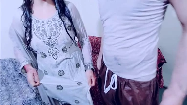 horny indian hot wife sex with clear hindi audio