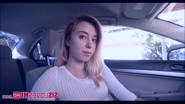 hot lusty blonde indian aunty fucking with car driver