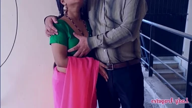 Young Desi Bhabhi Pleased The Landlord