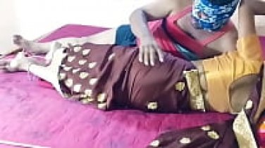 desi indian marati bhabhi xxxfucking in new brown saree